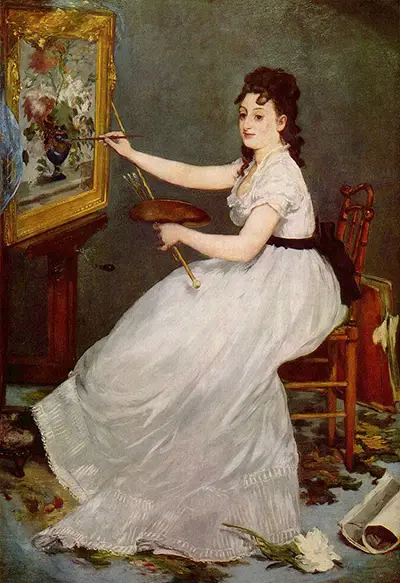 Eva Gonzales Edouard Manet